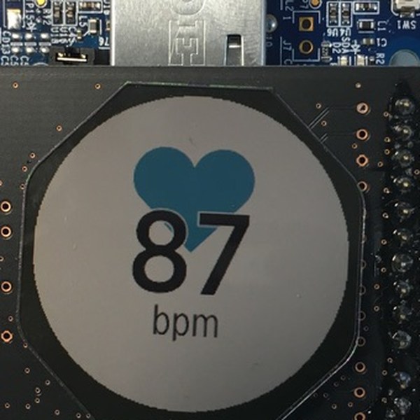 Heart rate at rest