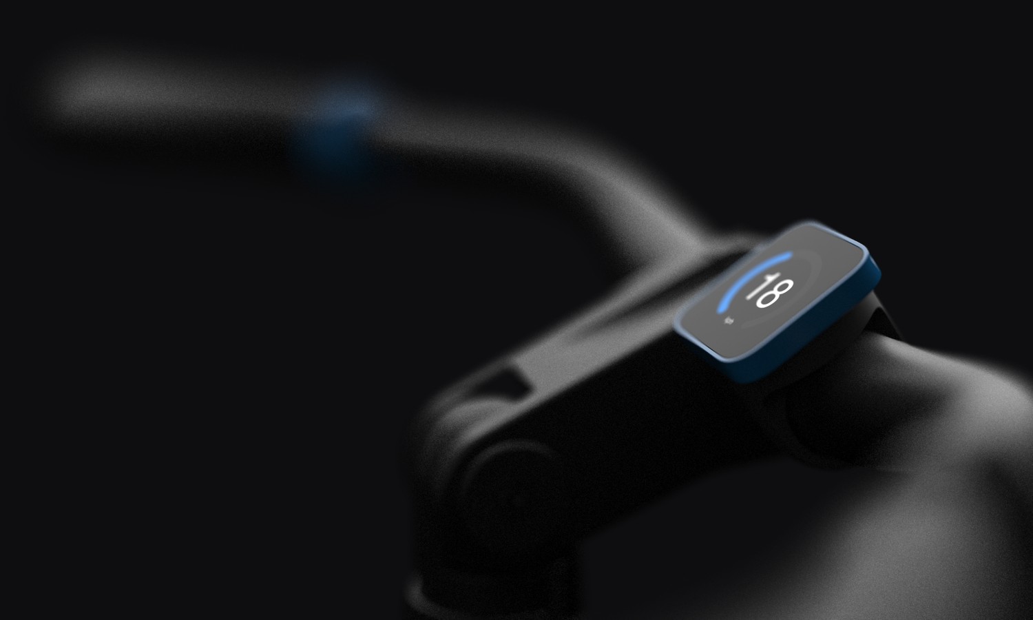 Sam’s render: the display on the stem.