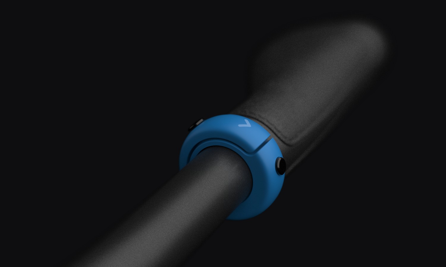 The ring on the grip: up, down, select, back and power.