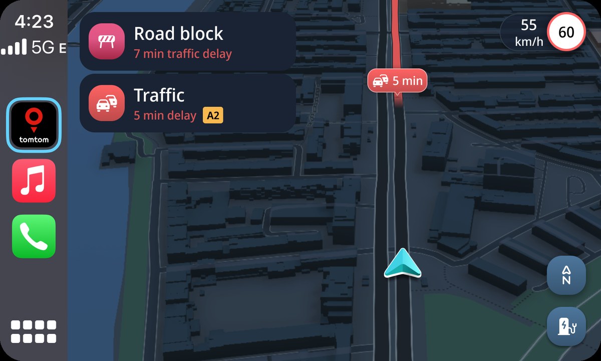 Traffic ahead