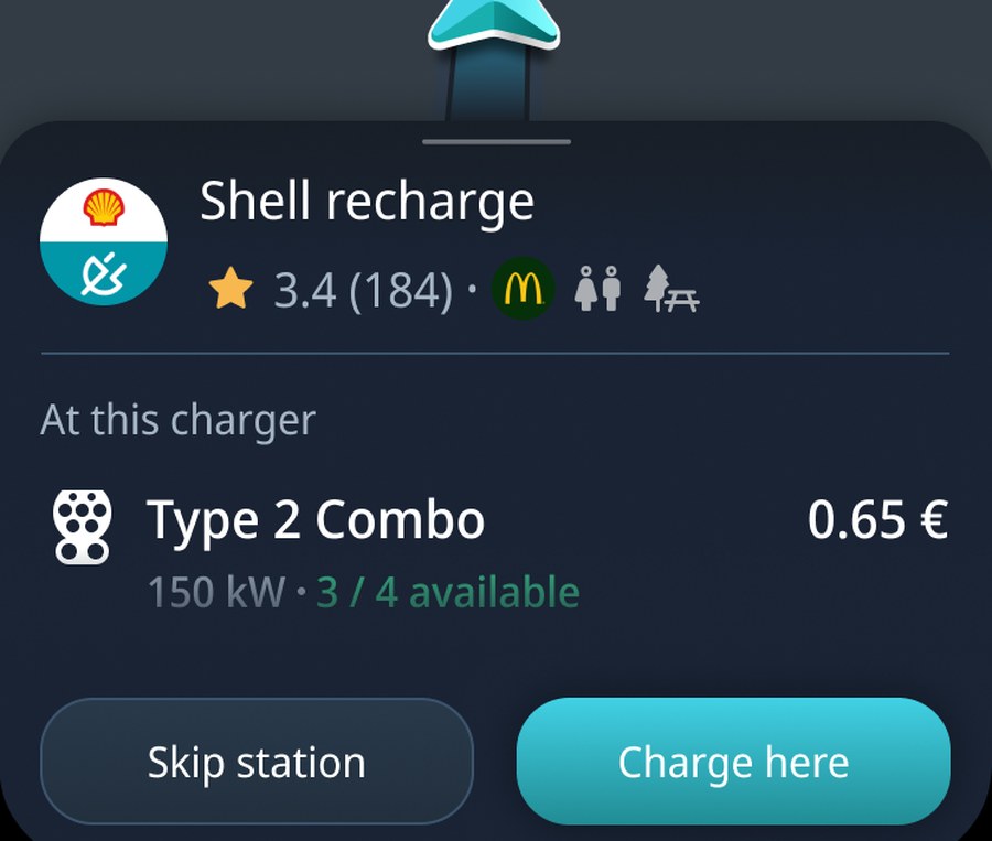 At the charger: the connector, the price and what’s free