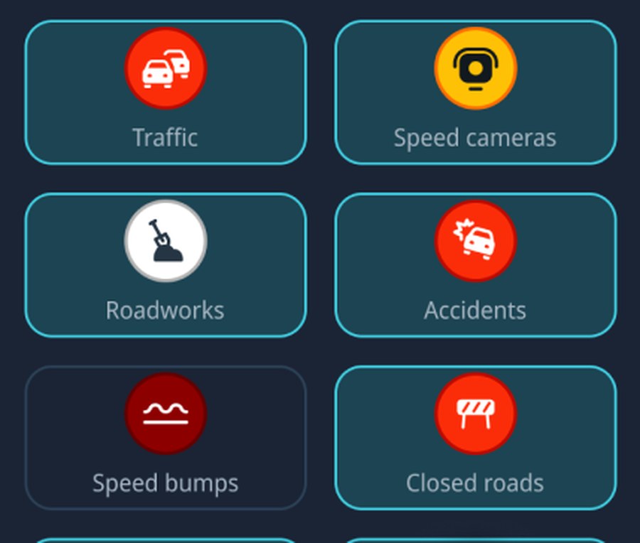 Drivers choose what the bar shows